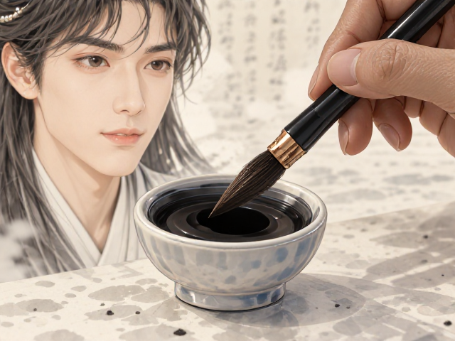羊毫笔套帽保护技巧，如何确保吸墨均匀不伤笔尖？