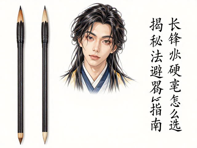 长锋小肚硬毫毛笔怎么选?揭秘书法利器与选购避坑指南