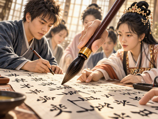 长锋大肚笔配楷书小字?揭秘软笔书法控笔与选笔终极指南