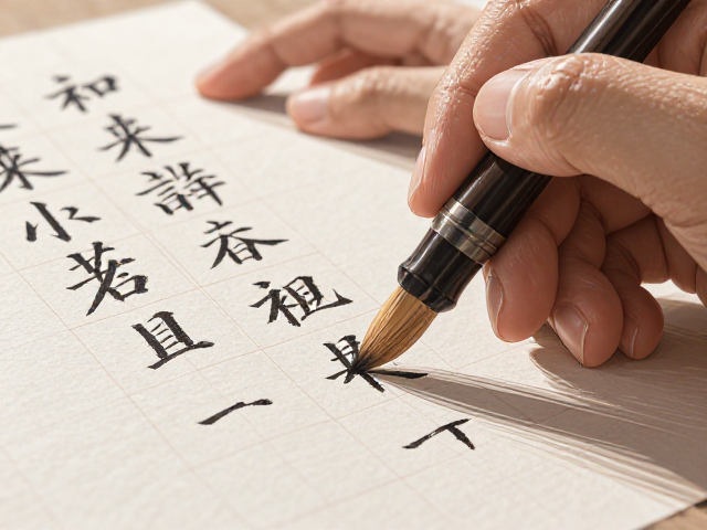 小楷锋长一寸,初学选中楷还是小楷?