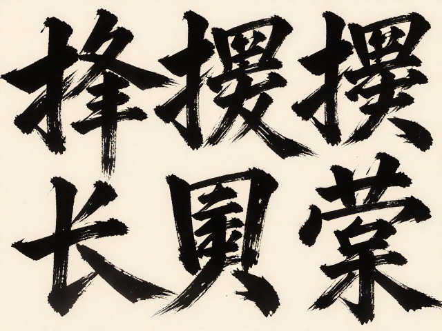 小楷精细、锋长一寸与擘窠大字，书法笔法核心技巧解析