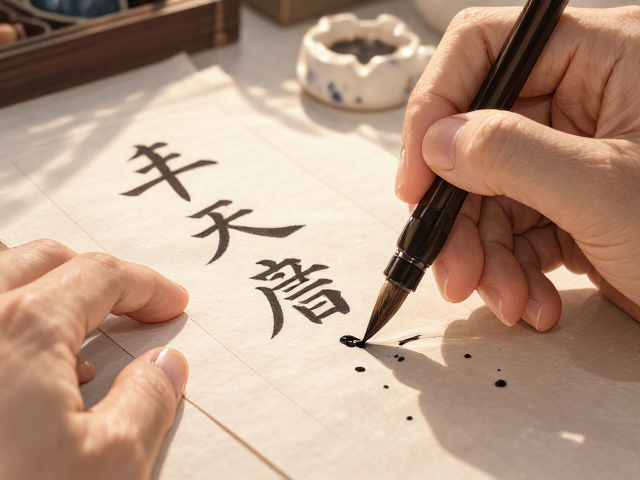 小楷用长锋大字？洗笔后如何梳理笔锋恢复笔尖？