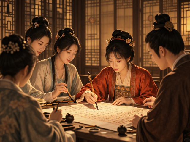 唐代尚法下的小楷宣笔怎么选?揭秘笔锋与纸墨的完美搭配