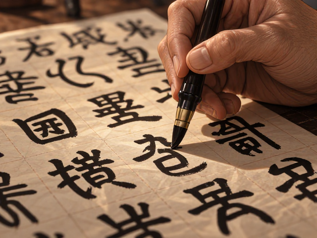 蜀笔篆书秃笔技法解析，传统书法工具与笔法精髓全攻略