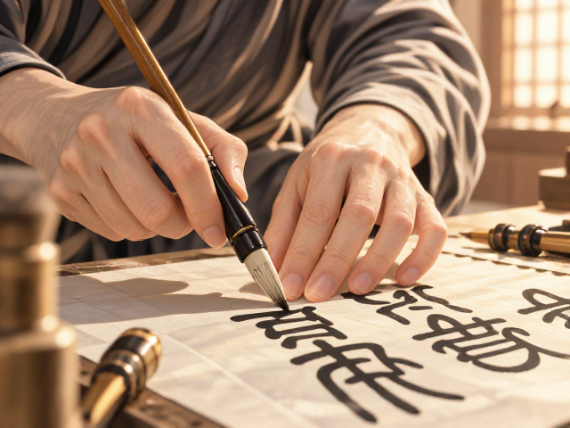 湖笔定期修剪技巧，篆书笔法养护指南