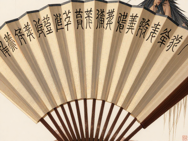 篆书扇面题字称其轻重,古韵书法的艺术魅力与收藏价值