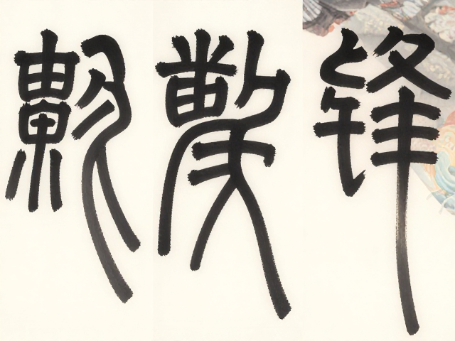 篆书行书讲究锋颖与散锋,掌握笔法精髓,提升书法艺术表现力