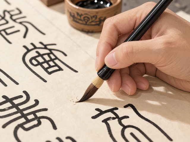 篆书用兼毫还是极软?书法初学者选笔避坑指南