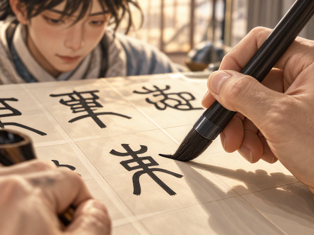 篆书日常练习,掌握称其轻重技巧,提升线条质感与结构平衡
