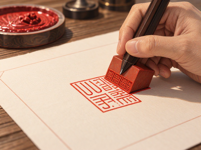 篆书印章钤盖技巧，掌握刻锋力道，呈现完美朱文效果