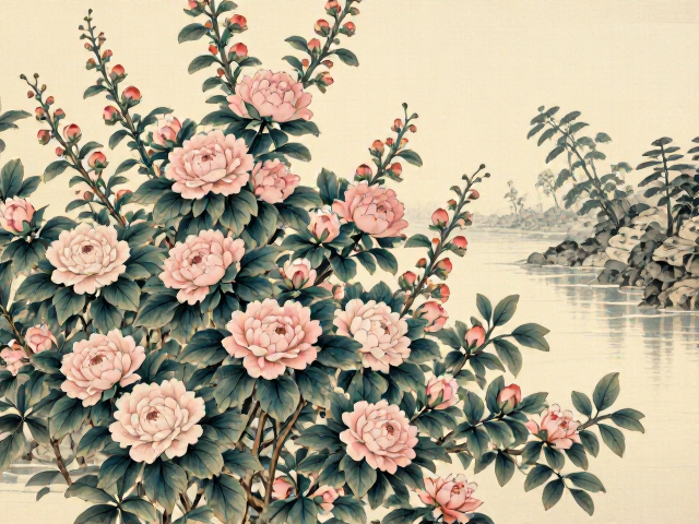 花鸟画散点透视，如何营造深远意境？