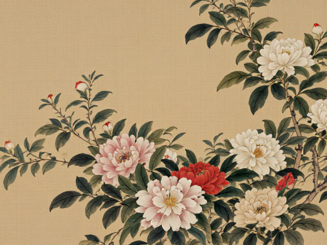 花鸟画章法布局与骨法用笔技巧，掌握国画构图核心逻辑