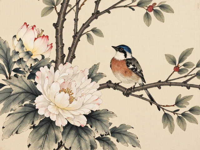 花鸟画宣纸渲染技法,新手必看的国画创作指南