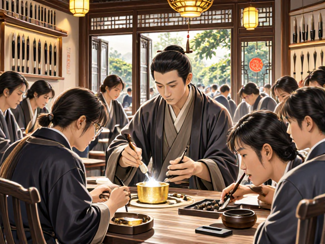 王一品湖笔,百年老店传承,如何避免化学腐蚀保护毛笔?