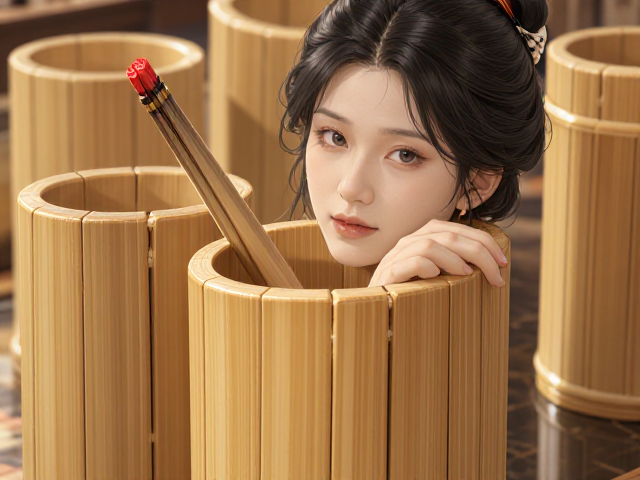 天然竹木竹笔帽，承载文人雅趣，书写东方美学新境界