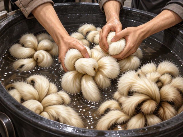 特种毛料浸泡脱脂技术解析,择毫工艺提升面料品质