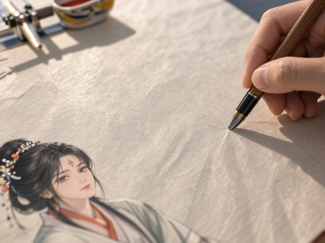 四川夹江生宣定期清洁纸面，保持书画质感，提升作品寿命