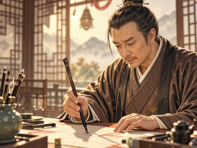 国家级非遗传承人润笔，儒家文化载体，弘扬传统艺术之美
