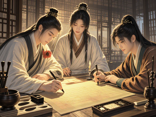 文人风骨练字套装，严选套装配对，还原书写仪式感