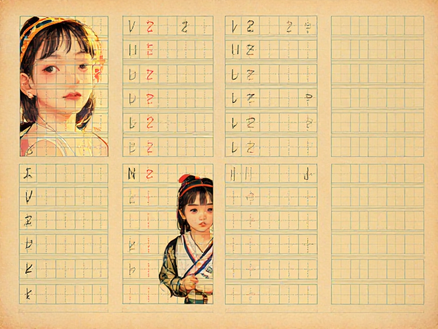 复古怀旧练字套装，核对配对完整性，找回童年书写乐趣