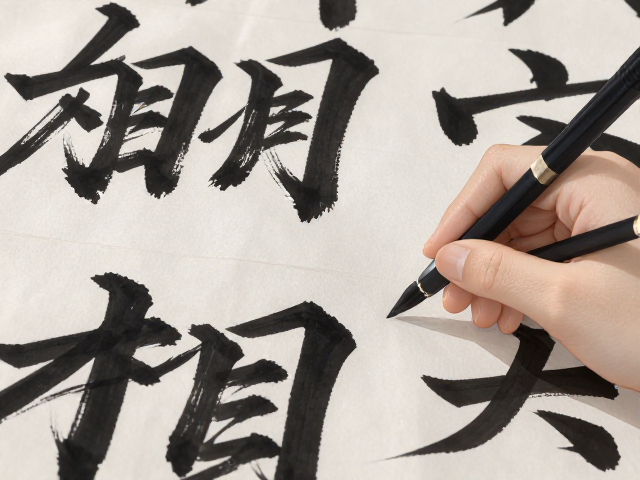 熟纸楷书临帖技巧,如何写出光泽如漆的墨色效果