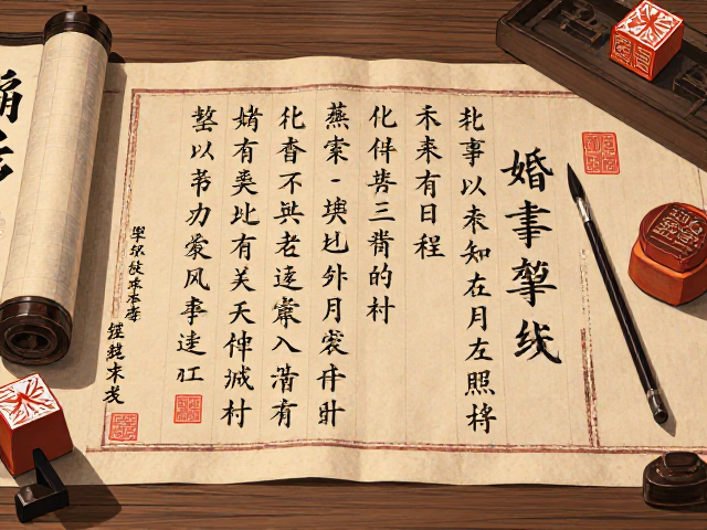 楷书临帖入门指南，从婚书契约到印章制作的书法全流程解析