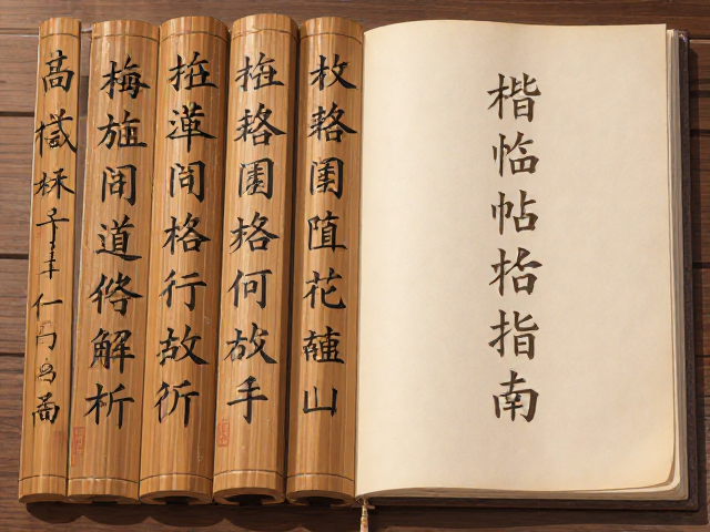 楷书临帖指南，木牍与装册页的技法融合及收藏价值解析