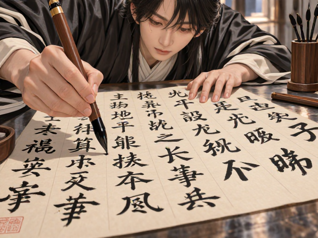 从楷书临帖到泼墨大写，妙笔生花，掌握书法进阶核心技巧