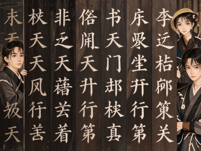 书香门第楷书临帖指南,牌位书写规范与避坑