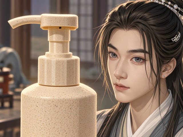 按压泵头搭配可降解材料,文人雅士插画点缀环保美学