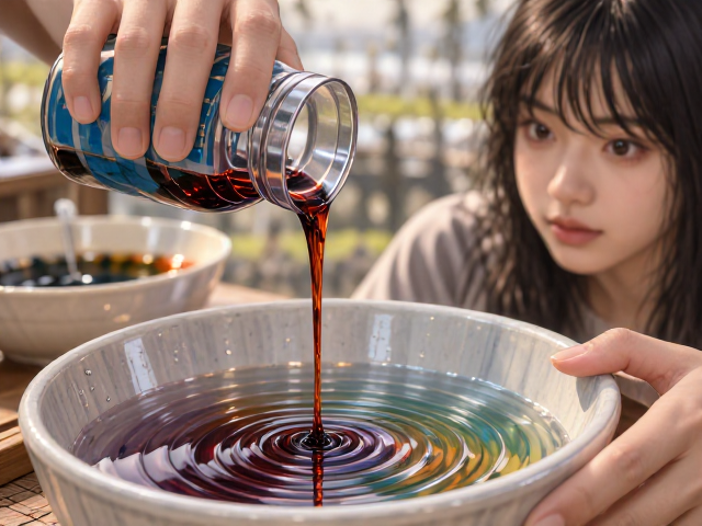 彩色墨汁摇匀使用技巧,水盂清洗与调色避坑指南