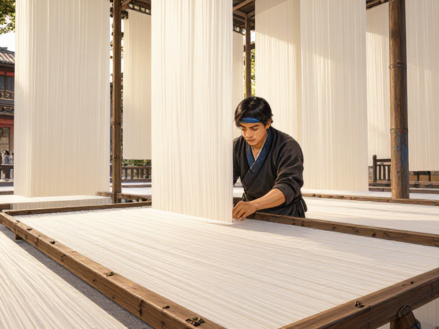 江西连史纸晒纸工艺揭秘,正宗宣纸类原料选购与鉴别指南