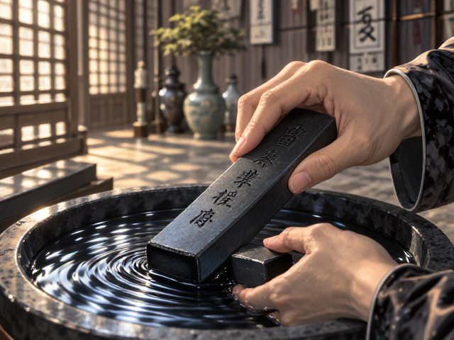 古法松烟墨锭怎么用?摇匀使用技巧与养护指南