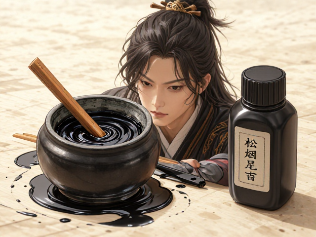 松烟墨防潮避光防晒指南,及时清理溢出防变质