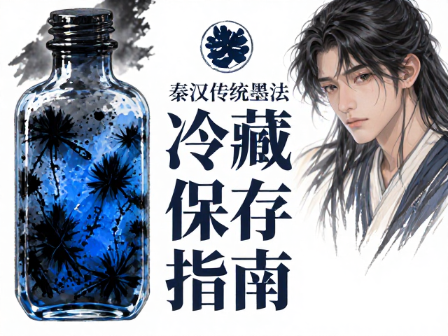 蓝黑墨汁冷藏保存指南，始于秦汉的传统墨法与保鲜技巧