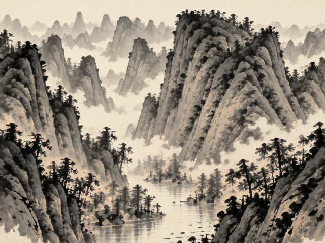 生宣纸适合写意画吗？水墨山水选购与技法全解析
