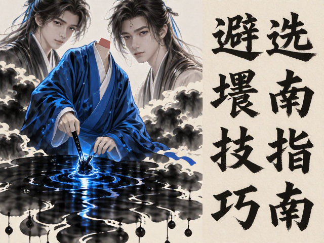 蓝黑墨汁配宣纸金石碑帖，书法创作选墨指南与避坑技巧