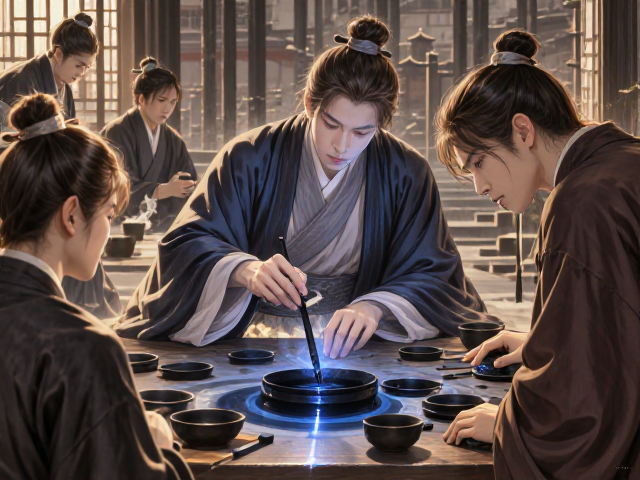 广东潮州蓝黑墨汁与漆烟，古法制墨揭秘，文房雅趣收藏指南