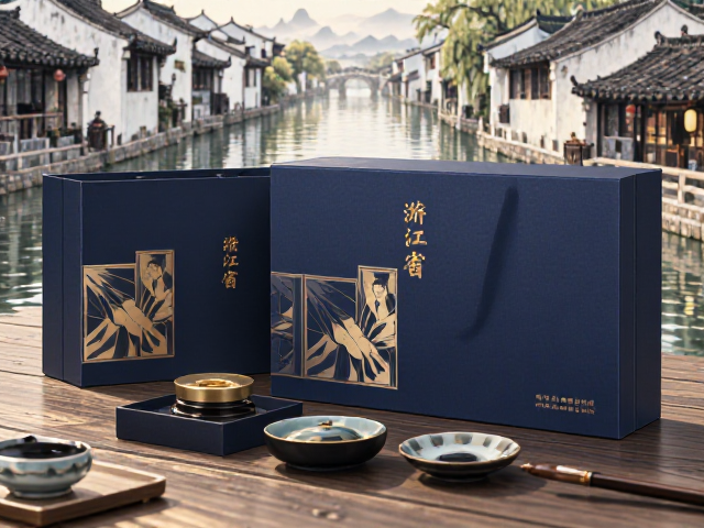 浙江湖州蓝黑墨汁礼品套装，传统文房雅礼，送礼自用皆宜
