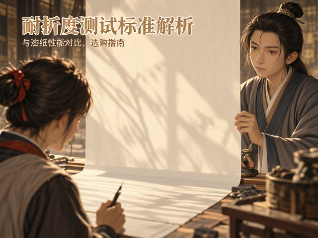 宣纸耐折度测试标准解析，与油纸性能对比及选购指南