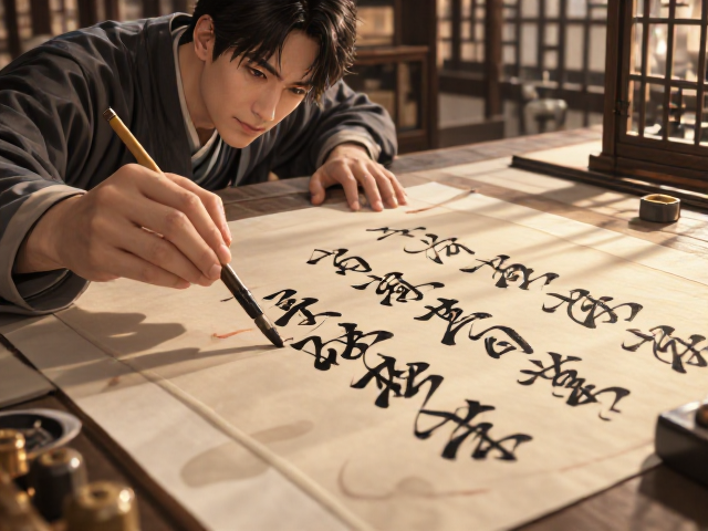 行草创作后如何保存画心?书法练习干货,防皱防潮技巧全解析