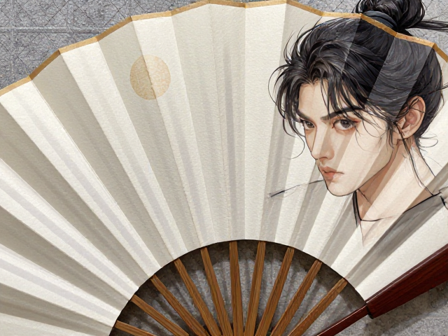 扇面书法练习指南,选耐水耐潮宣纸,创作更持久