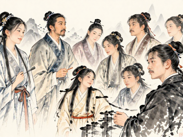 京津画派泼墨泼彩技法解析，书法练习与艺术创作指南
