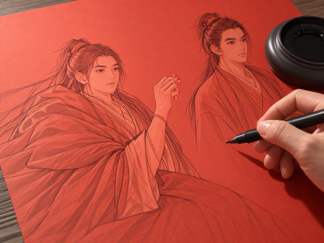 红星宣纸配书画墨汁，3步察工艺细节，避坑选购指南
