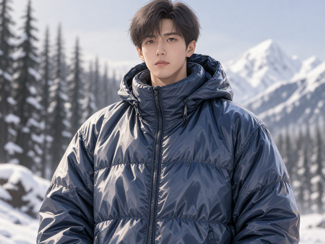 无缝抗雪衣，TPU薄膜复合层，宽松剪裁，锁温防风更自由