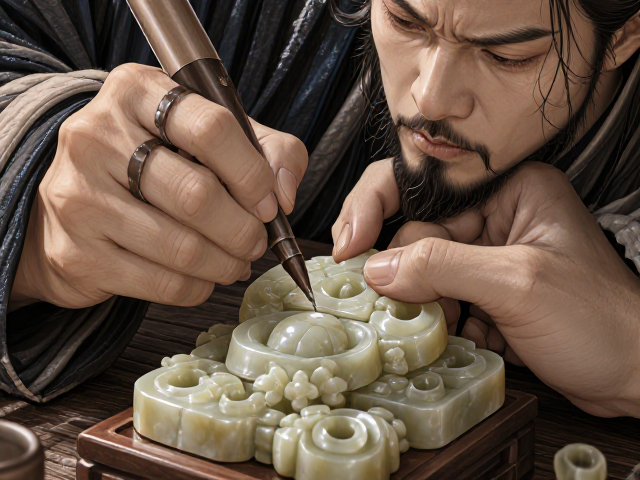 广作寿山石镶嵌松动嵌件修复,还原华丽古韵与工艺细节
