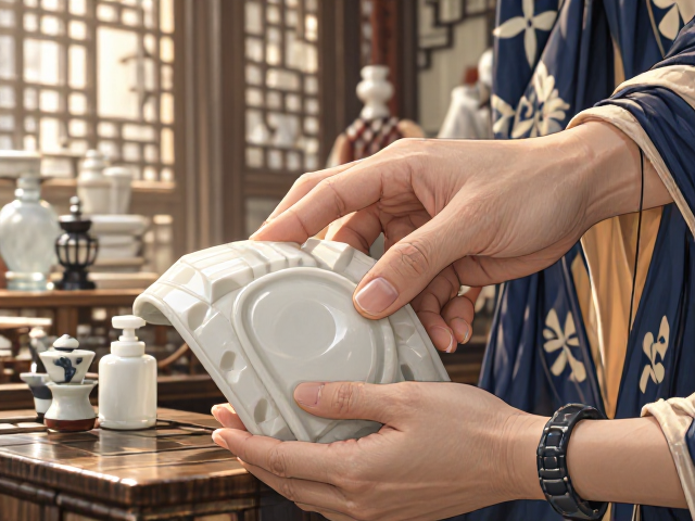 仿古白瓷构件怎么洗？忌强酸强碱，小心磕碰防碎裂