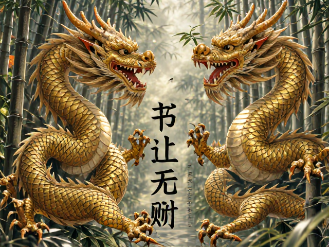 龙凤竹纹寓意官运亨通,解析传统纹样风水与吉祥内涵