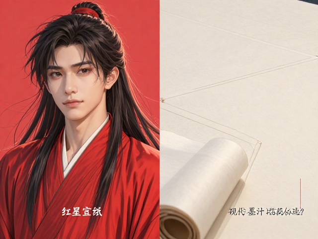 红星宣纸vs现代机制宣纸,一得阁墨汁搭配怎么选?