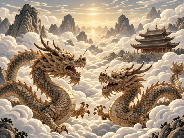龙凤纹云雷纹山水楼阁,解读传统纹样背后的文化寓意与审美价值